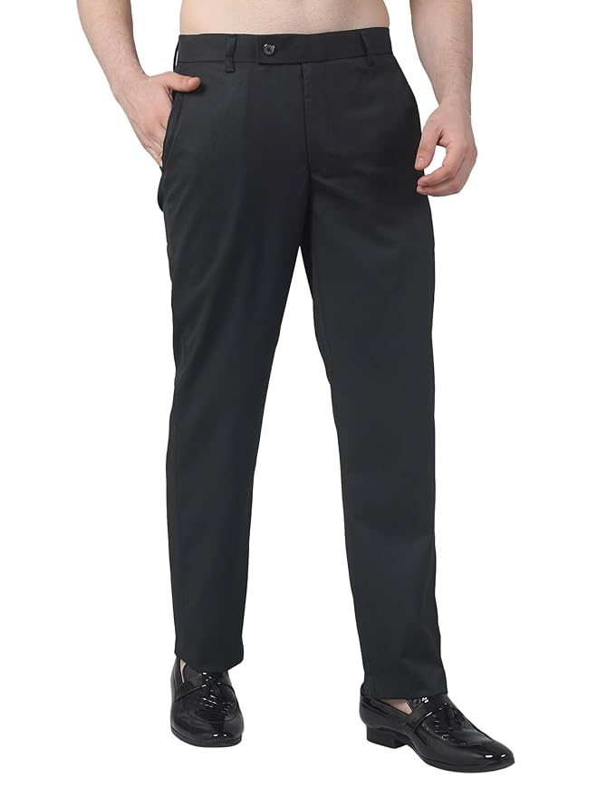 Men's Smart Fit Ankle-Length Formal Trouser